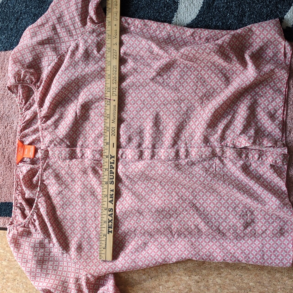 Joe fresh silk blouse